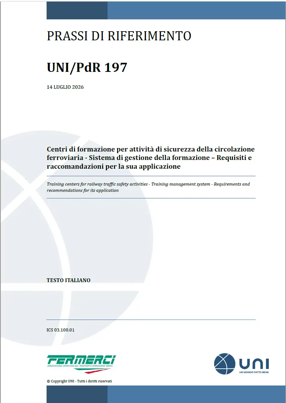 UNI/PdR 197:2026 UNI/PdR 197:2026